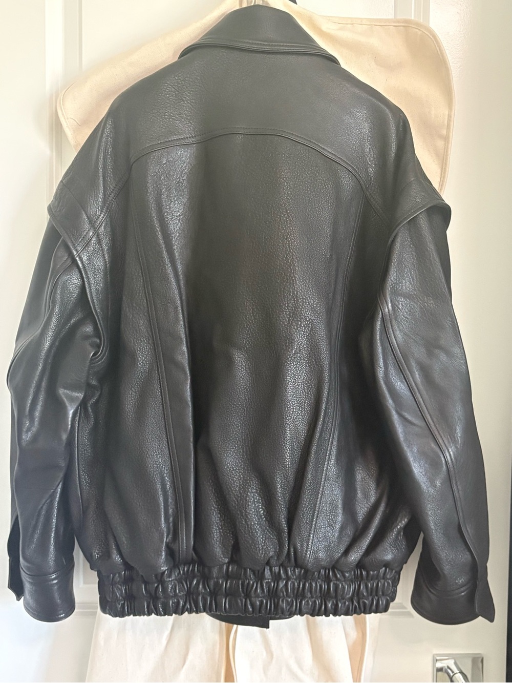 Nour Hammour Micah Leather Jacket BNWT in Black XS - Picture 12 of 16